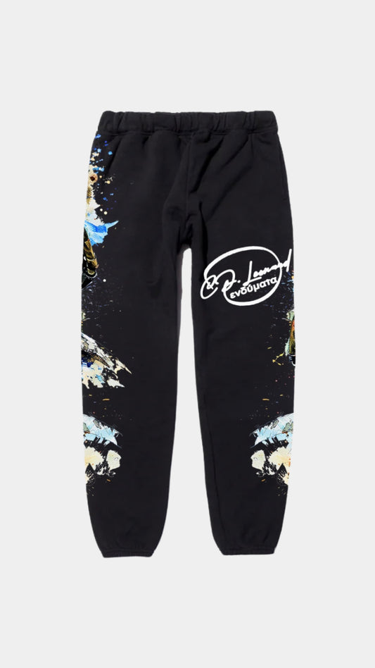 Black M Sweat Pants