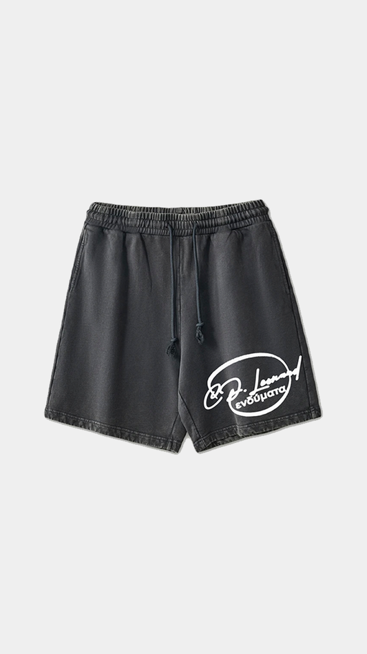 Black Stone Shorts