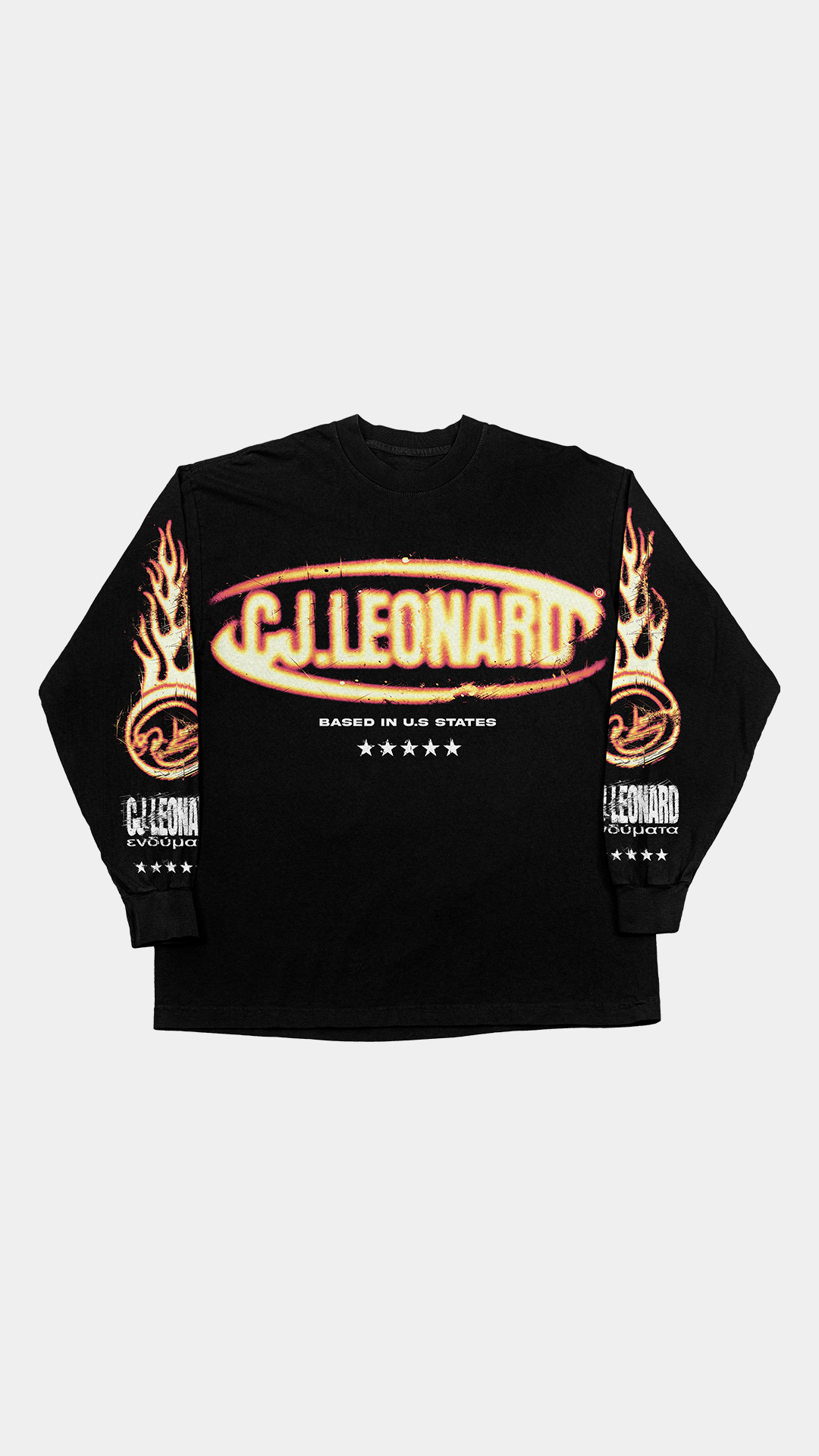 Black FF Long Sleeve Tee