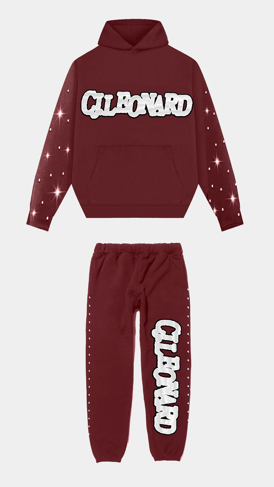 Burgundy Stealth Sweatsuit