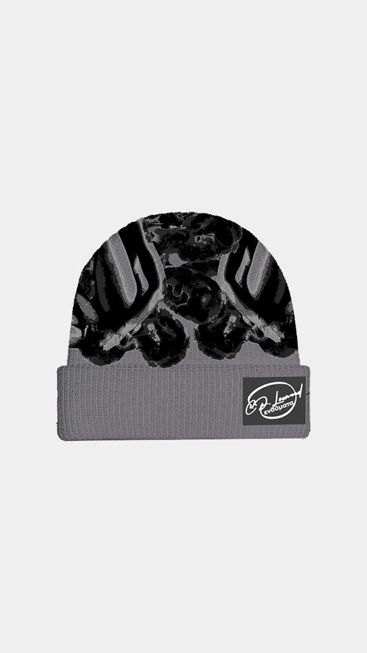 (Pre Order) Grey Graph Beanie